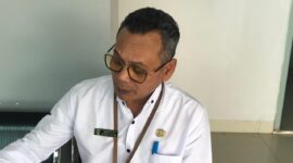Kepala UPTD Pengelola Prasarana dan Sarana Olahraga (PPO) Dispora Kaltim, Junaidi. (Foto : RD)