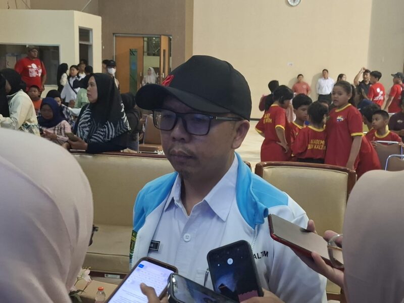 Kepala Bidang Peningkatan Prestasi Olahraga Dispora Kaltim, Rasman. (Foto : RD)