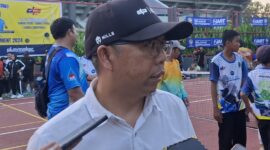 Kepala Bidang Peningkatan Prestasi Olahraga Dispora Kaltim, Rasman. (Foto : RD)
