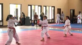 Atlet Cabang Olahraga Karate Kaltim. (Foto : Ist)