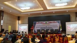 Rapat Koordinasi Forum Sekretariat DPRD se-Kalimantan Timur, Ballroom Hotel Maxone Balikpapan. (Foto: Humas Sekretariat DPRD Kaltim)