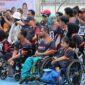 Para atlet disabilitas Kaltim yang berlaga pada kejuaraan. (Foto: Ist)