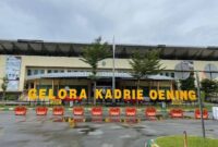 Area Stadion Gelora Kadrie Oening Samarinda. (Foto : Ist)