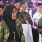 Wakil Ketua DPRD Kaltim, Yenni Eviliana saat menghadiri acara debat publik calon Bupati dan Wakil Bupati Kabupaten Paser. (Foto: Humas Sekretariat DPRD Kaltim)
