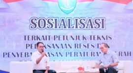 Sekretariat DPRD Kaltim Gelar Sosialisasi juknis reses dan penyebarluasan peraturan daerah. (Foto : Ist)