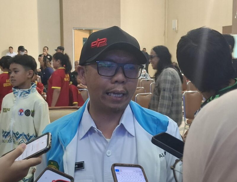 Kepala Bidang Peningkatan Prestasi Olahraga Dispora Kaltim, Rasman. (Foto : RD)
