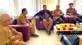 DPRD Kaltim Terima Kunjungan Sekretariat DPRD Mahulu. (Foto : Ist)