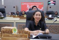 Anggota DPRD Provinsi Kaltim, Yonavia. (Foto : Humas Sekretariat DPRD Kaltim)