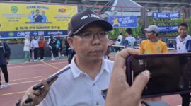 Kepala Bidang Peningkatan Prestasi Olahraga Dispora Kaltim, Rasman. (Foto : RD)