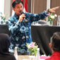 Rapat kerja pembentukan Satuan Tugas Perlindungan Masyarakat (Satgas Linmas) berdasarkan Permendagri No. 26 Tahun 2020 di ruang Mandapa Hotel Fugo, Samarinda, Minggu (10/11/2024). (Foto: Ist)