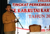 Sosialisasi Pemetaan Kawasan Narkoba dan Desa Sadar Hukum di Gedung PMK Tenggarong Seberang, Selasa (12/11/2024). (Foto: Ist)