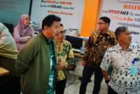 Sunggono melakukan Kunjungan Kerja ke Universitas Hasanuddin (Unhas) Makassar. (Foto: Ist)