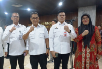 Pjs Bupati Kukar, Bambang Arwanto, menghadiri Rapat Kerja dan Rapat Dengar Pendapat (RDP) dengan Kemendagri di Gedung Nusantara DPR RI, Rabu (20/11/2024). (Foto: Ist)
