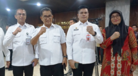 Pjs Bupati Kukar, Bambang Arwanto, menghadiri Rapat Kerja dan Rapat Dengar Pendapat (RDP) dengan Kemendagri di Gedung Nusantara DPR RI, Rabu (20/11/2024). (Foto: Ist)