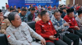 Sosialisasi keterbukaan informasi publik bagi desa se-Kukar. (Foto: Ist)