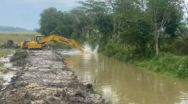 Ilustrasi normalisasi sungai. (Foto: Ist)