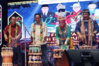 Festival seni dan budaya Persekutuan Dayak Kalimantan Timur (PDKT) 2024. (Foto: Ist)