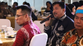 Dialog Publik Masyarakat Adat Se- Provinsi Kalimantan Timur Tahun 2024 di Hotel Mercure, Samarinda, Jumat (1/11). (Foto: Ist)