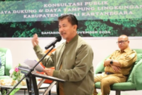 Konsultasi Publik Dokumen Daya Dukung dan Daya Tampung Lingkungan Hidup (DDDTLH) Kukar. (Foto: Ist)