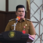 Penjabat Sementara (Pjs) Bupati Kukar, Bambang Arwanto, saat membuka Rapat Koordinasi Pilkada Serentak 2024 di Pendopo Wakil Bupati. (Foto: Ist)