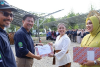 Apel Hari Kesehatan Nasional (HKN) ke-60 di Lapangan Parkir RSUD AM Parikesit, Tenggarong Seberang, Selasa (12/11). (Foto: Ist)