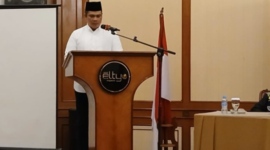 Rapat Kerja Daerah (Rakerda) Ke-4 Dewan Masjid Indonesia (DMI) Kukar di Hotel Grand Elty Singgasana, Tenggarong. (Foto: Ist)