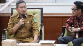 Kunjungan kerja Tim P3DN Kabupaten Paser di Kantor Bupati Kukar, Selasa (12/11/2024). (Foto: Ist)