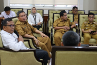 Kunjungan kerja Direktur Pemberdayaan Masyarakat Otorita Ibu Kota Nusantara (OIKN) Kedeputian Bidang Sosial, Budaya, dan Pemberdayaan Masyarakat, Conrita Ermanto,. (Foto)