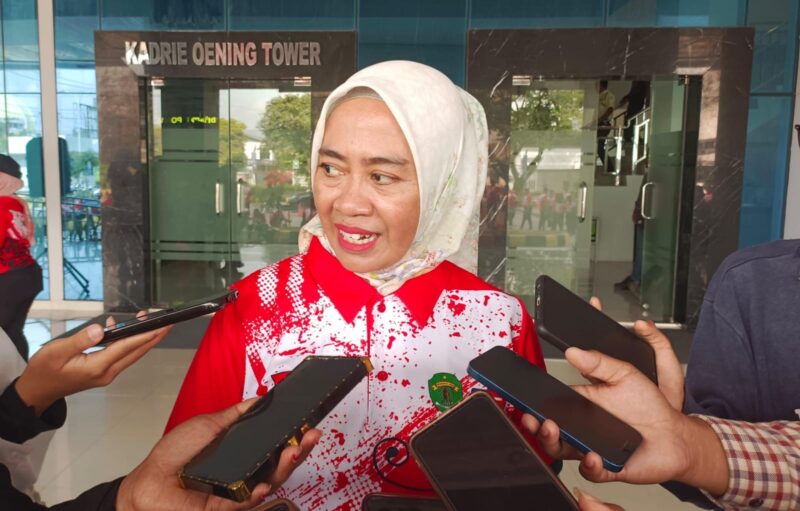 Pelaksana Harian (Plh) Kepala Dinas Pemuda dan Olahraga (Dispora) Provinsi Kalimantan Timur (Kaltim), Sri Wartini . (Foto : RD)