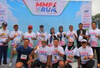 Wakil Ketua DPRD Kaltim, Yenni Eviliana saat menghadiri acara MMP Fun Run 2024. (Foto: Humas Sekretariat DPRD Kaltim)