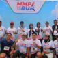 Wakil Ketua DPRD Kaltim, Yenni Eviliana saat menghadiri acara MMP Fun Run 2024. (Foto: Humas Sekretariat DPRD Kaltim)