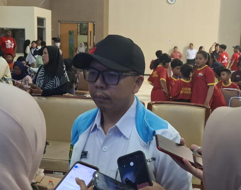 Kepala Bidang Peningkatan Prestasi Olahraga Dispora Kaltim, Rasman. (Foto : RD)