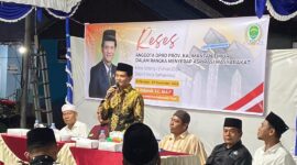 Suasana Kegiatan Reses Anggota DPRD Kaltim Subandi di Teluk Lerong Kota Samarinda. (Foto: Ist)
