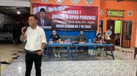 Anggota DPRD Kaltim, Hartono Basuki saat menggelar reses di Desa Argomulyo, Sepaku, PPU. (Foto: Ist)
