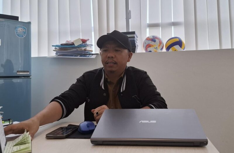 Kepala Bidang Peningkatan Prestasi Olahraga Dispora Kaltim, Rasman. (Foto : RD)