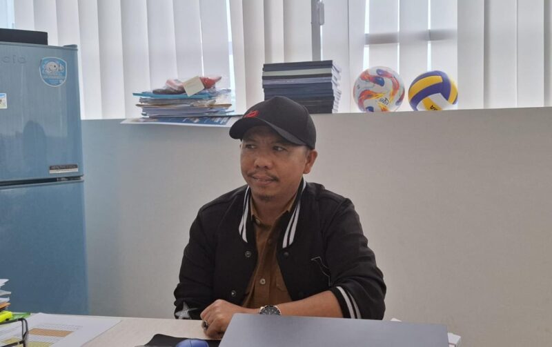 Kepala Bidang Peningkatan Prestasi Olahraga Dispora Kaltim, Rasman. (Foto : RD)