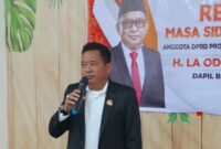 Kegiatan Reses La Ode Nasir di Balikpapan. (Foto : Ist)