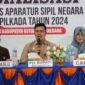 Sosialisasi Netralitas Aparatur Sipil Negara (ASN) pada Pilkada 2024 di Kecamatan Loa Janan (22/11/2024). (Foto: Ist)