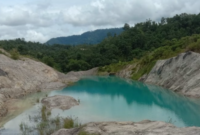 Ilustrasi lubang tambang. (Foto: Ist)