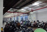 Ilustrasi Penampakan Parkiran Motor di Kota Tepian. (Foto : Ist)