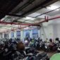 Ilustrasi Penampakan Parkiran Motor di Kota Tepian. (Foto : Ist)