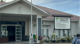 Kantor Desa Embalut. (Foto: Ist)