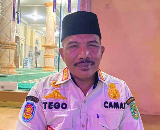 Camat Tenggarong Seberang, Tego Yuwono. (Foto: Ist)