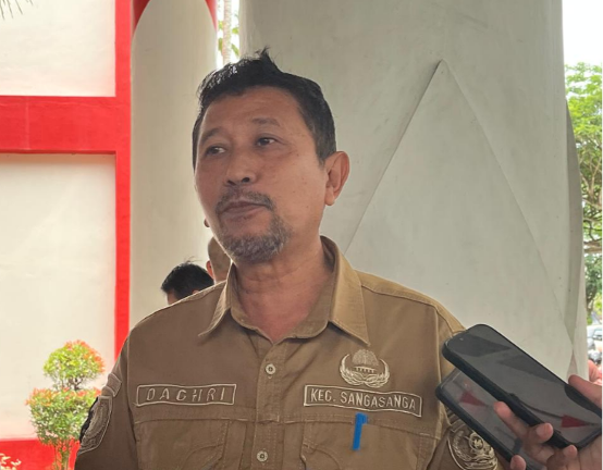 Camat Sangasanga, Dachri. (Foto: Ist)