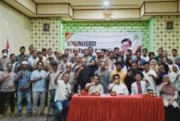 Sosper Anggota Komisi III DPRD Kaltim, Abdul Rakhman Bolong pada (12/04/2025) di Balai Pertemuan Umum (BPU) Desa Batuah, Kecamatan Loa Janan. (Foto : Ist)