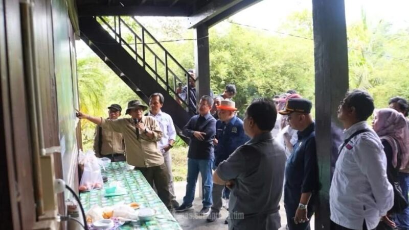 Komisi IV Sidak Tambang Ilegal di Hutan Pendidikan Unmul (Foto: Ist)
