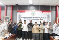 Rapat Dengar Pendapat (RDP) lanjutan terkait insiden penabrakan Jembatan Mahakam 1 di Gedung E Kantor DPRD Kaltim, Pada Rabu (16/04/2025) (Foto : Humas Sekretariat DPRD Kaltim)