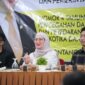 Sosialisasi Perda Anggota Komisi II DPRD Kaltim, Shemmy Permata Sari pada Minggu (13/4/2025) di Ballroom Hotel Tiara Surya, Bontang Utara. (Foto: Ist)