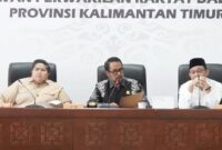 Rapat Dengar Pendapat (RDP) lanjutan terkait insiden penabrakan Jembatan Mahakam 1 di Gedung E Kantor DPRD Kaltim, Pada Rabu (16/04/2025) (Foto : Humas Sekretariat DPRD Kaltim)

 