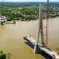 Jembatan Aji Tulur Jejangkat (ATJ) di Kabupaten Kutai Barat (Kubar). (Foto: Ist)